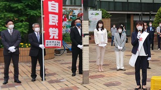 中川ゆう子 街頭演説