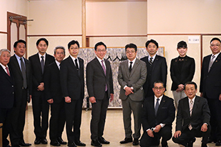 船橋候補と道議・帯広市議