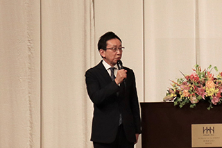 船橋利実氏を励ますとかち大集会